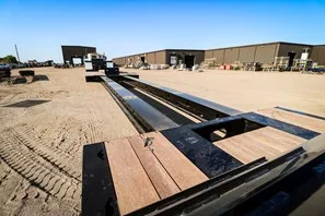 Detachable Double Drop Extendable trailer