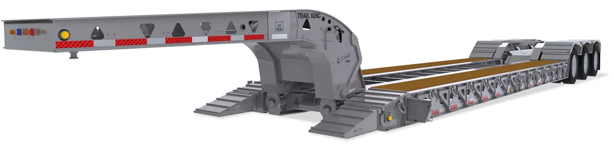 Hydraulic Detachable Gooseneck trailer