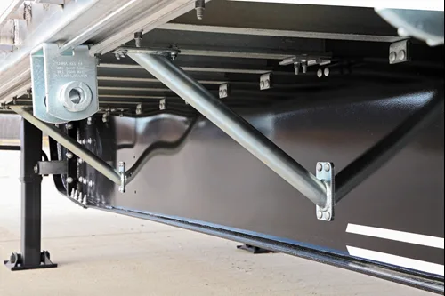 Steel-Aluminum Step Deck trailer