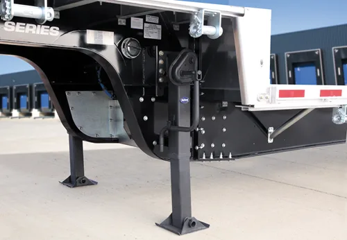 Steel-Aluminum Step Deck trailer