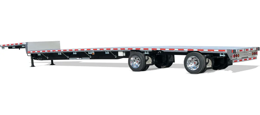 Detachable Double Drop Extendable trailer