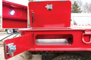 TKHST Hydraulic Sliding Tail trailer