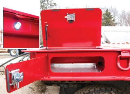 TKHT Hydraulic Tail trailer