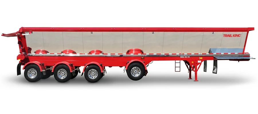 TKSSD Steel Side Dump trailer