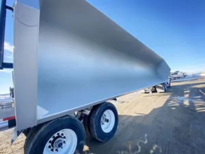 TKSSD Steel Side Dump trailer