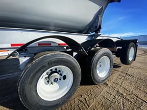 TKSSD Steel Side Dump trailer