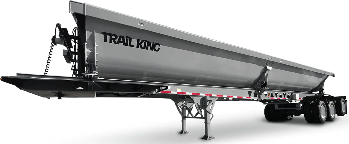 TKSSD Steel Side Dump trailer