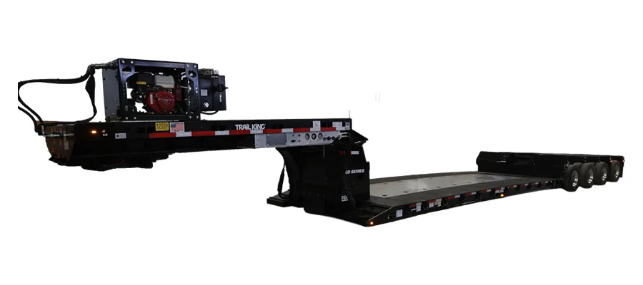 Steerable trailer